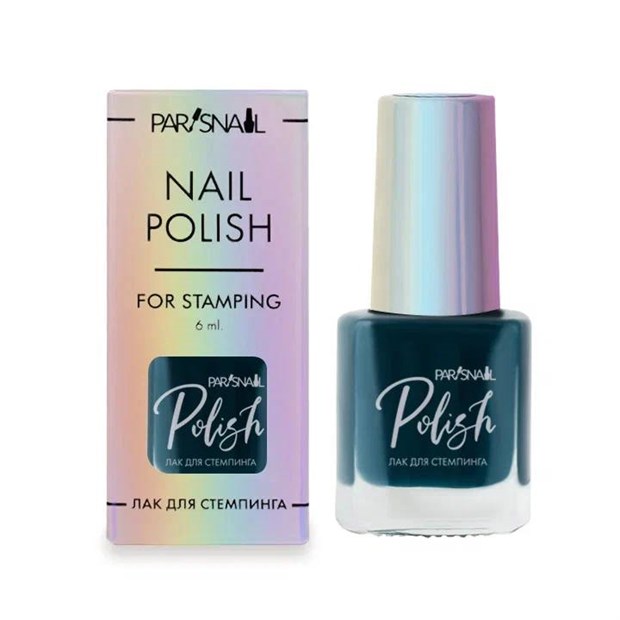 Лак для стемпинга 16 ParisNail 6 мл морская волна 11076 - фото 2368