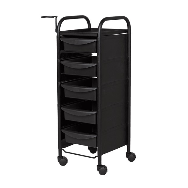 Тележка парикмахерская М-02, каркас черный 11329 - фото 3295