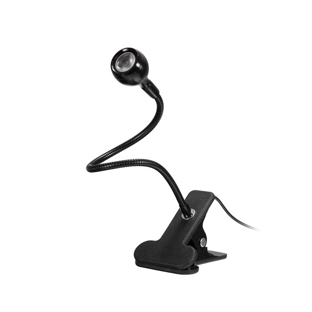 Лампа УФС для сушки ногтей ТН-003 на прищепке 3 Вт,черный 11478