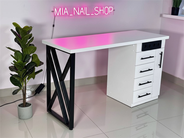 Маникюрный стол Анна Базовый 8 розеток 10018