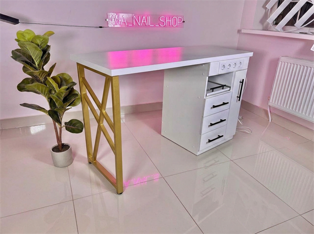 Маникюрный стол Бокс Базовый 4 розетки 11570