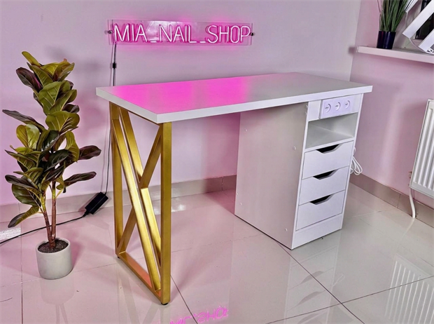 Маникюрный стол Миа Базовый 3 розетки 11586