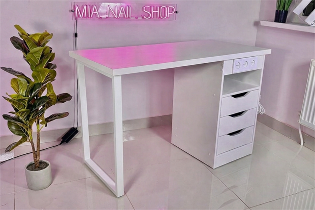 Маникюрный стол Миа Базовый 3 розетки 11589