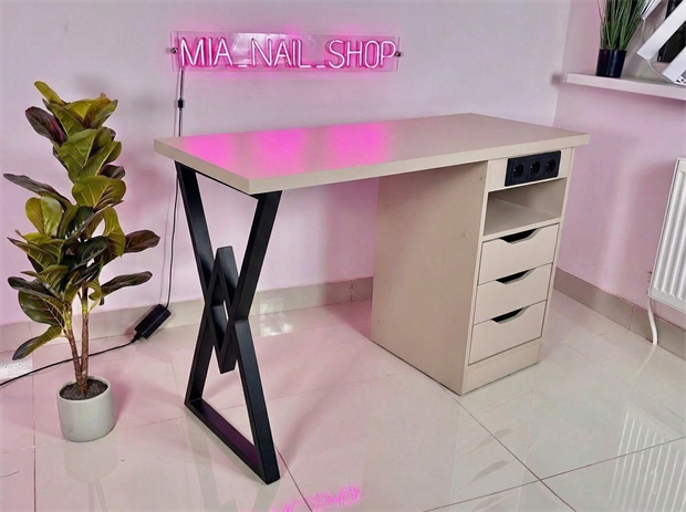 Маникюрный стол Миа Базовый 3 розетки 11591