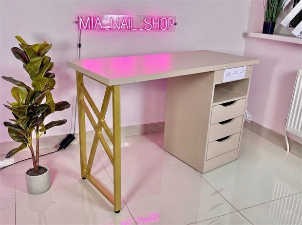 Маникюрный стол Миа Базовый 3 розетки 11607