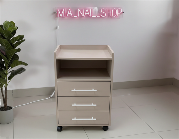 Тележка 3 ящика+1 полка премиум 11705