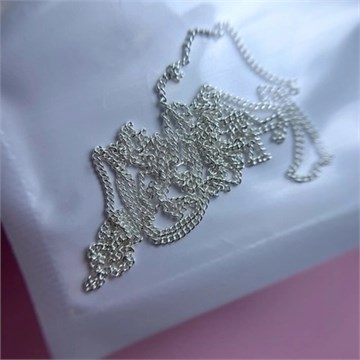 1779 Цепь для маникюра 0,8 мм серебро (50 см) 10592