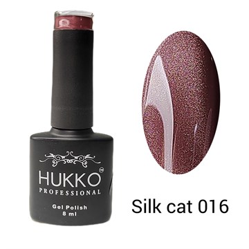 Гель-лак кошачий глаз Hukko №16 silk cat (8 мл) 10903