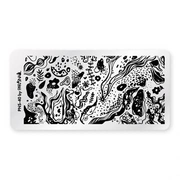 Пластина для стемпинга PNS-40 (6*12 см) ParisNail 11037