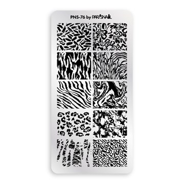 Пластина для стемпинга PNS-76 (6*12 см) ParisNail 11047