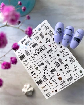 Слайдер-дизайн YESLIDER №035 фольгированный 11094