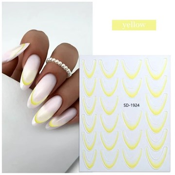 Наклейки френч SD-1924 11125