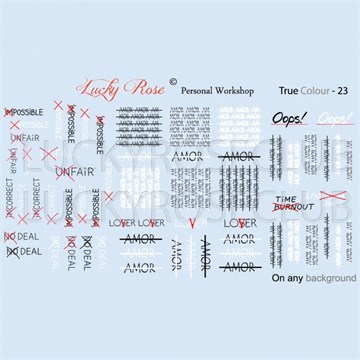 Слайдер Дизайн Lucky Rose True Color-23 11185