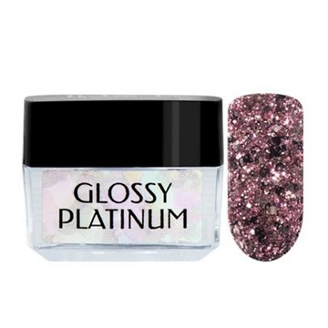 IRISK, Гель-лак Glossy Platinum №64 - Розовый 11191