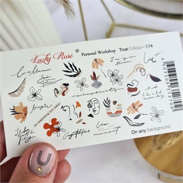 Lucky Rose СЛАЙДЕР-ДИЗАЙН TRUE COLOUR-174 11219