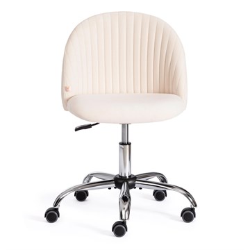 Кресло MELODY флок , молочный, 4 11261