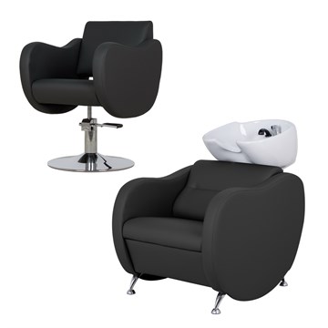 Парикмахерский комплект Жаклин (кресло + мойка) 11357