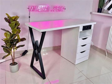 Маникюрный стол Миа Базовый 3 розетки 11580