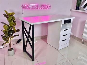 Маникюрный стол Миа Базовый 3 розетки 10014