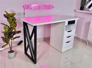 Маникюрный стол Миа Базовый 3 розетки 11581