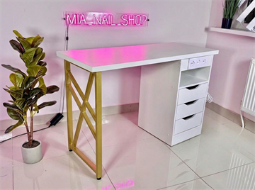 Маникюрный стол Миа Базовый 3 розетки 11584