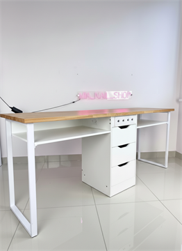 Стол двойной 2 метра Комби Базовый 8 розеток 11659