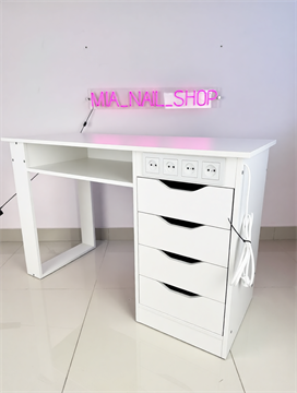 Маникюрный стол Резной Базовый 4 розетки 11678