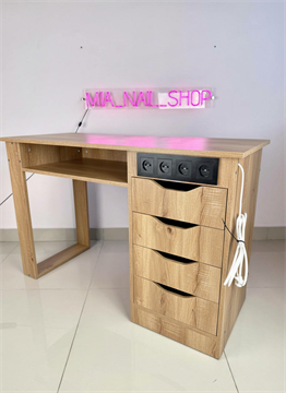 Маникюрный стол Резной Базовый 4 розетки 11679