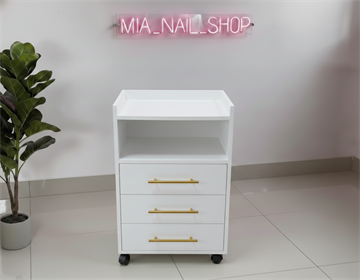 Тележка 3 ящика+1 полка премиум 11703