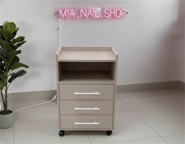 Тележка 3 ящика+1 полка премиум 11705