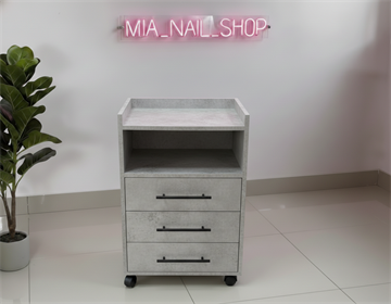 Тележка 3 ящика+1 полка премиум 11706