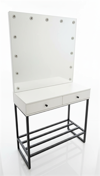 Гримёрное зеркало (черное) 10038