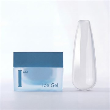 I AM ГЕЛЬ ХОЛОДНЫЙ ICE GEL ДЛЯ НАРАЩИВАНИЯ НОГТЕЙ, 12МЛ (01) 11869
