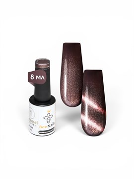 Гель-лак BeeNails кошачий глаз caramel №1 12060