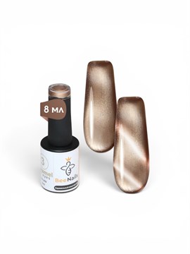 Гель-лак BeeNails кошачий глаз caramel №3 12062