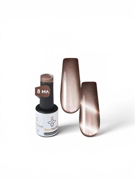 Гель-лак BeeNails кошачий глаз caramel №6 12065