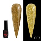 Global Fashion Гель-лак светоотражающий с блестками Disco Gel Polish  8 мл / C07 10862 - фото 2043
