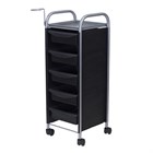 Тележка парикмахерская М-02, каркас серебро 11328 - фото 3290