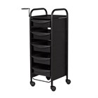 Тележка парикмахерская М-02, каркас черный 11329 - фото 3295