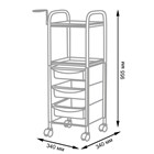 Тележка парикмахерская М-09 11332 - фото 3320