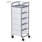 Парикмахерская тележка Арт, серебро каркас 11337 - фото 3341