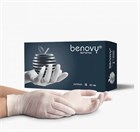 BENOVY Nitrile MultiColor, перчатки нитриловые, текстурированные на пальцах, белые 11354 - фото 3528