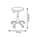 Стул мастера АСТЕК низкий, хром 11384