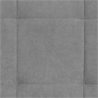 Комплект кресло + стул Bari LT, флок , серый/черный, 29, 41х55х89 см 11490