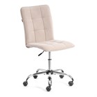 Комплект кресло + стул Bari LT, флок , бежевый/черный, 7, 41х55х89 см 11491