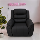 Педикюрное кресло-реклайнер механика "Черный" 11736